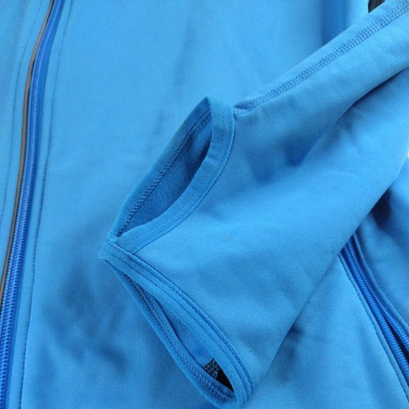 NIKE Running Womens Sz Small Blue Full Zip Jacket - Picture 5 of 9